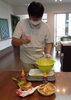 「パンケーキ作りました☆」