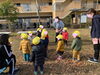 お遊び前に、準備運動したよ！「避難訓練がんばったよ！【交野市・小規模保育園】」