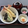 大海老と温玉天丼