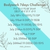 スケジュール「【4th Anni】Bodywork 7days Challenge お得な受け放題あり ピラティス ストレッチ トレーニング ドリンク付き 」