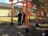 「並木稲荷神社へ舞鶴探訪（3年生キャリア探求） 」