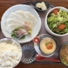 平目刺身定食