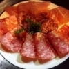 生ハムとサラミの盛り合わせ