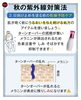 「秋の紫外線対策法❗️」
