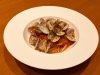 トマトソースとあさりの旨み。ボンゴレロッソ「パスタ&バル　芝ふくのご紹介」