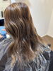 before「【大人女性に似合うレッドブラウンカラー】」