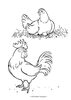 形をちゃんと捉えて描く「シンプルな線画で伝える、動物と日常のワンシーン」
