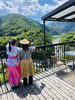 「静岡からのお客様も浦島太郎気分で絶景テラス満喫！【寝覚の床　展望台】」