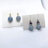 アクアマリン★10ｍｍ（左）、8ｍｍ（右）使用♬「【３月の誕生石アクアマリン】ハンドメイドアクセサリーAYATO-inc」