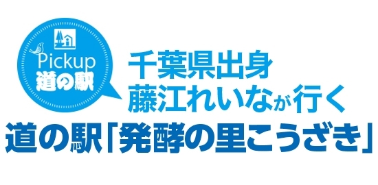 千葉出身　藤江れいなが行く道の駅「みのりの郷東金」