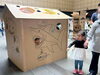 「第3回あぁ、生まれてきて良かった！展★坪川製箱所では段ボールハウスを設置！2024年10月6日（日）葛飾柴又寅さん記念館【段ボールから夢をカタチに！様々なサイズの段ボール・防災グッズ（段ボール箱まくら・段ボールベッド＆防災トイレ付等）】」