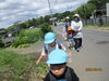 みんなで歩いてブルーベリー園へ♪「フルーツでつなぐ地域の輪♪♪♪」