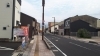 塩見縄手の方から「まつえ城下町レディースクリニック経路案内」