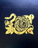 切り絵御朱印：福巳（GOLD）「令和7年干支の切り絵御朱印『福巳』　頒布に関するご案内」