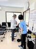 IｎBody検査結果を見ている社長「【会社の様子】ドキドキの健康診断！」