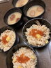 栗、きのこ炊き込みご飯と落葉味噌汁「華かぐらの店状況‼️」