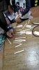 材料吟味「作った飛行機で遊ぶ」