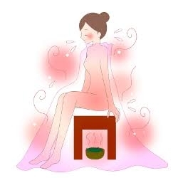 和 なごみ で よもぎ蒸し 和 なごみ で よもぎ蒸し