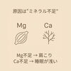 ミネラル不足が肩こりを深める理由「「肩がガチガチで眠れない…」  その原因、マグネシウムとカルシウム“不足”かもしれません｜カイロシガ整体院（草津市）」