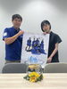 金魚鉢と一緒に「SNSトレンド入りの話題の静岡のアイドル/静岡/熱帯魚/水槽レンタル/島田市/癒し/内装」