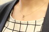 K10YGネックレス「【ジュエリー】大人の胸元に神秘的な輝きを。新作「グレームーンストーン」ネックレスのご紹介♡」
