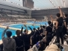 一人の為に応援をする全選手とマネージャーとコーチ達「大学生の競泳大会「冬の関東学生選手権水泳競技大会」通称「カンカレ」が無事に終了致しました。」