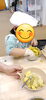 クリスマス会でのクッキングでの様子🧑‍🍳「😊まんまる日記😊（12月）＆今年を振り返ってみて👍」