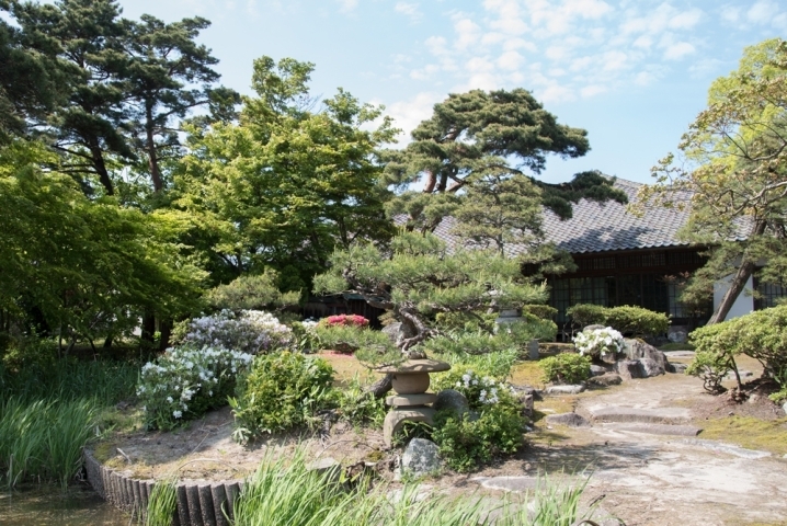 日本庭園 静勝園 歴史と風情ある庭園を楽しむ 二宮家庭園特集 まいぷれ 新発田 胎内 聖籠