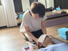 頭ほぐし瞑想の風景「Lumina Laboでの「いたわりヨガ×頭ほぐし」体験募集！初心者大歓迎「＋cure」【江南市/少人数/音楽好き/単発レッスン/アットホーム】」
