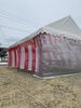 東広島市西条町寺家 寺西地区地鎮祭「東広島市西条町寺家、志和町での地鎮祭の設営をしてきました～！！青空にテントが映えます！映えですか？！レンタルほり」