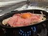 卵黄に絡めたら最高です！「焼肉とすき焼きの進化系！？『新潟県村上市で家族で子連れ安心、ペット同伴可、村上牛、岩のりおにぎり、ご当地グルメ、女子会、ディナー、ガレット、グリル料理デイズ』」