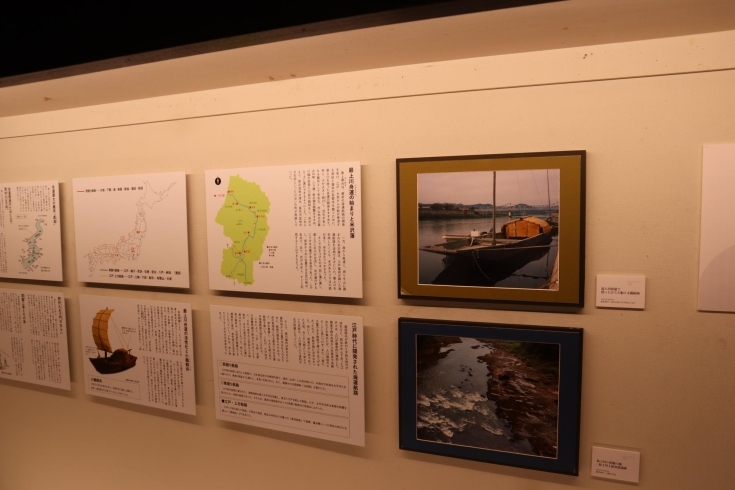 最上川舟運の解説「『丸大扇屋330年の歴史展』に伺ってきました♪」