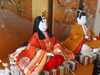 正絹の着物が美しいです「愛媛県今治市で着物にこだわった雛人形を展示しています」