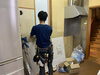 工事中「事務所キッチン取り替え工事」