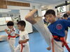 「8/9(土)の稽古風景≪ 明石/空手/スポーツ/運動/幼児/小学生/お稽古/習い事≫」