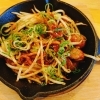 鶏皮の鉄板焼