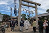 茅の輪くぐり（以前の様子）「７月１３日（土）は夏まつりです♪」