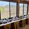 「本日4/19より朝食バイキングを再開します！道の駅木曽福島レストラン」
