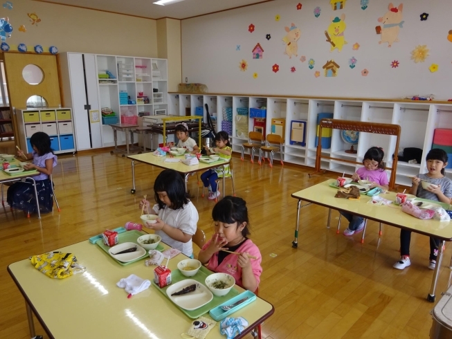 年長児女の子チーム「今年度はじめての・・・」