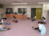 ふれあい遊び。「ほっぺとほっぺがくっついた」「げんきっずまみいと一緒に遊びました！（サークル支援）」