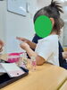 集中して作っています。「ハーバリウム作り【札幌市北区児童デイサービスこぱんはうすさくら札幌太平教室】」