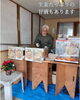 「そば粉で作るたい焼き、一丁焼き ともたろう！冬季間は車庫で営業しています。」
