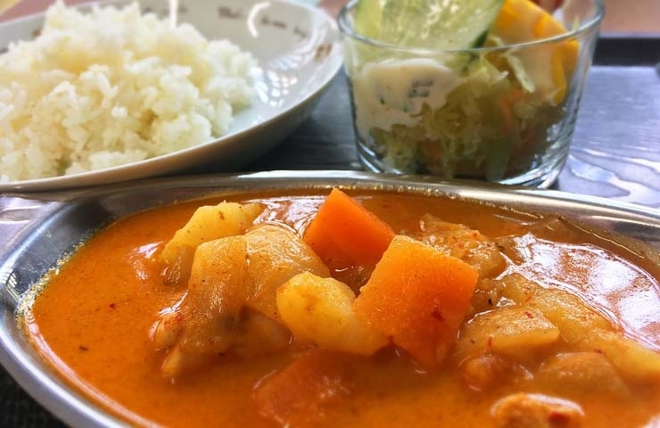 ココナッツミルクの優しい甘みとスパイス マッサマン サラダ ドリンクセット 米子 境港のおすすめランチ まいぷれ 米子 ココナッツミルクの優しい甘みとスパイス マッサマン サラダ ドリンクセット 米子 境港のおすすめランチ まいぷれ 米子