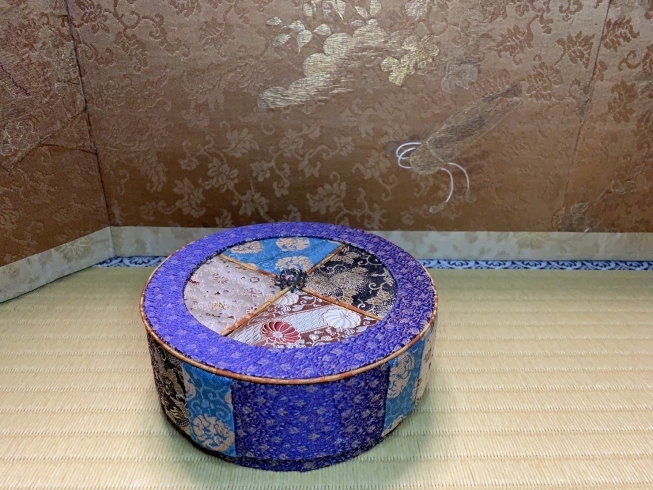 昔裂筥（古布で作った小物入れ）販売「小野久美子　古き良き和のしつらえ展」
