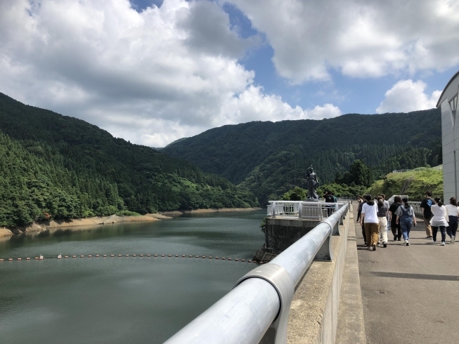 田沢川ダム「酒田おもてなし隊合宿in小林温泉」