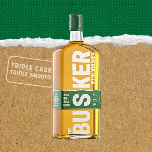 バスカー　アイリッシュウイスキー　 Whiskey「⭐バスカー　アイリッシュウイスキー　The Busker Irish Whiskey⭐『2020年に誕生したばかりの新しいアイリッシュウイスキーのブランドです』なめらかでトロリとした口当たりがあります。♬」