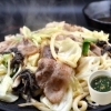 ホルモン焼きうどんランチ