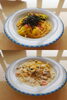 キャベツとベーコンの和風パスタ・シーフードクリーム「飯豊町の【農家レストラン エルベ】の《食べ放題ランチ》に行ってきました♪」