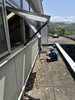 ゾウ舎の屋上で作業しています「#26.夏の準備その１」