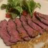 鹿肉のロースト